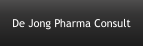 De Jong Pharma Consult